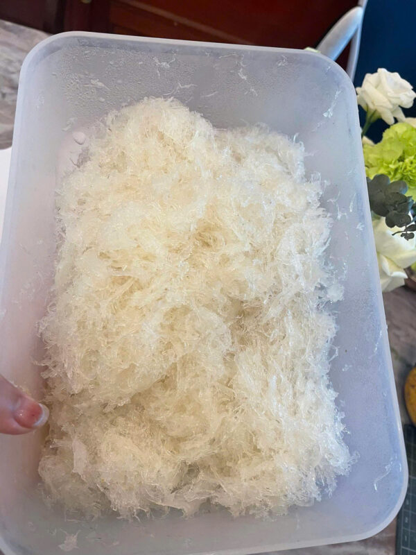 Nguyên liệu làm yến viên sợi rối